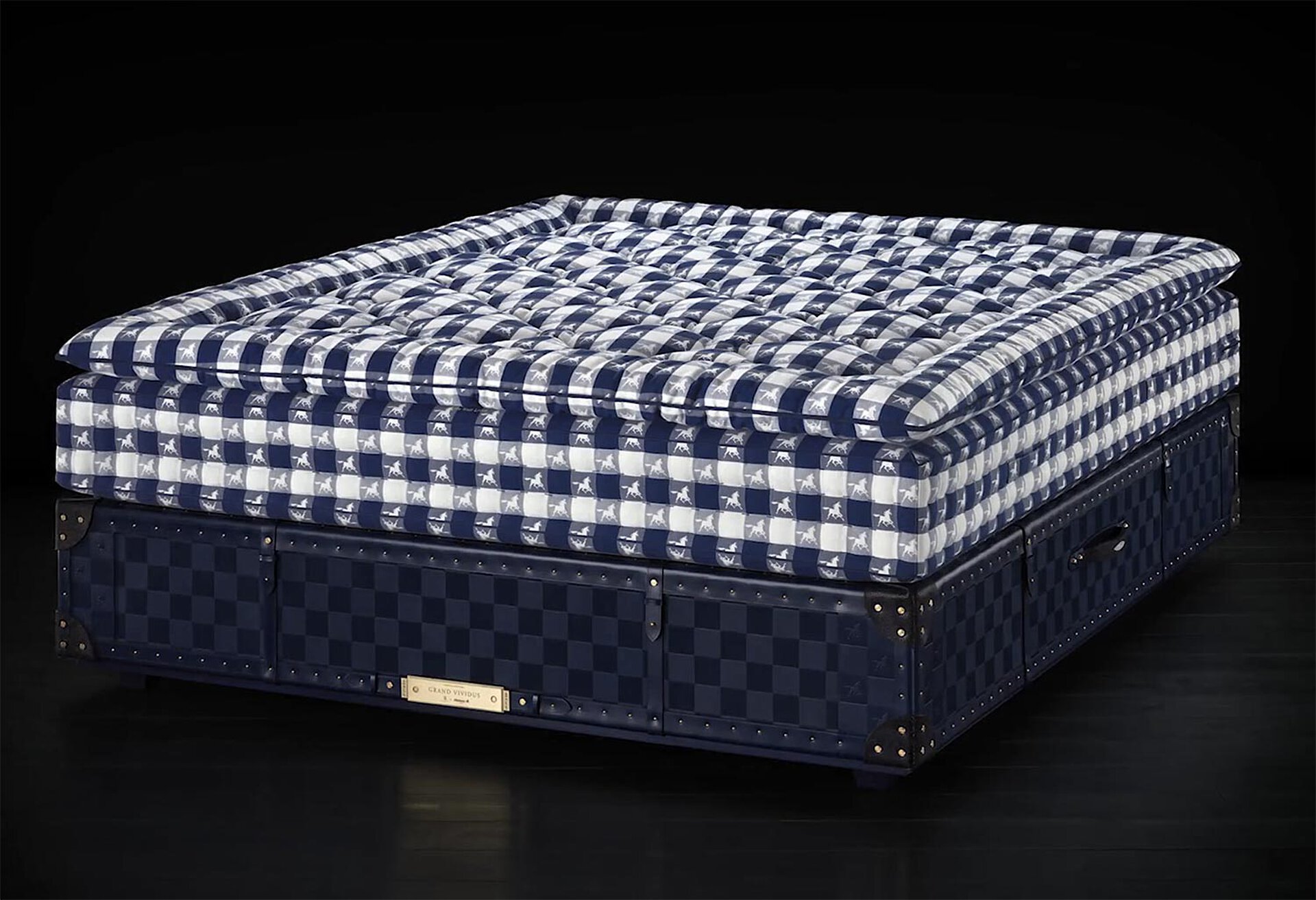 "Traditional Blue" Grand Vividus in Blue Check 